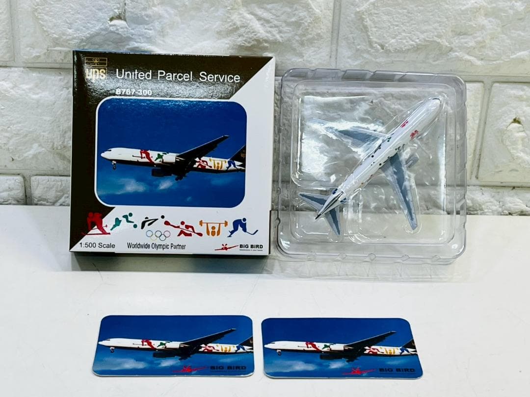 181Z UPS ボーイング 767-300 1/500 スケール オリンピック