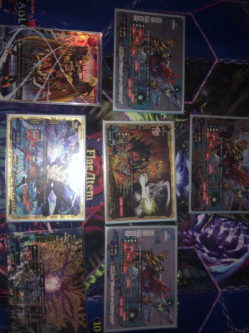 バディファイト 超戦士デッキ 52枚＋フラッグ、バディ2枚合計54枚