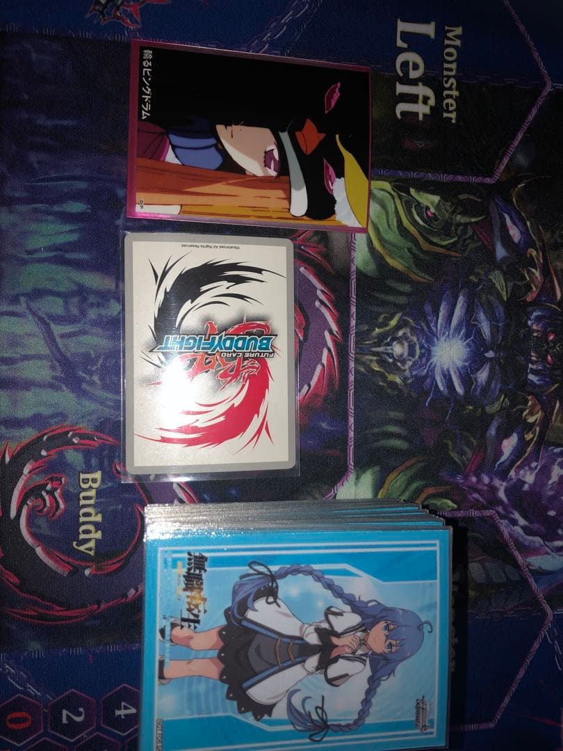 バディファイト 超戦士デッキ 52枚＋フラッグ、バディ2枚合計54枚