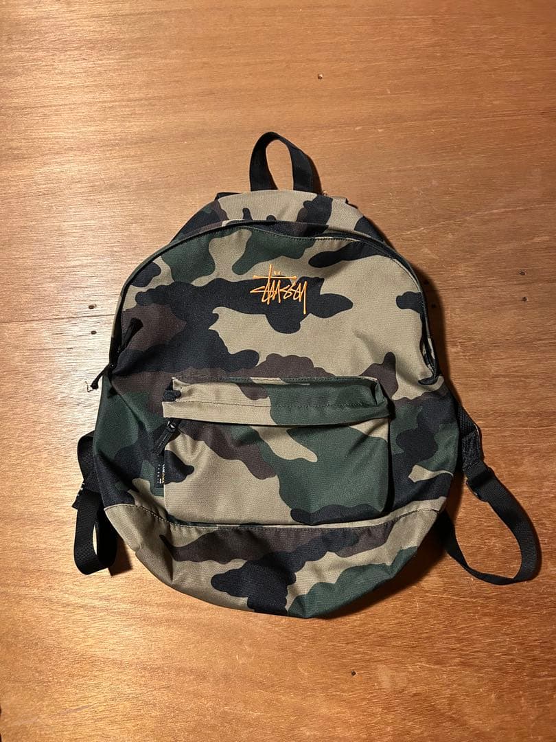 stussy 迷彩 バックパック コーデュラ STUSSY ステューシー カモフラ 迷彩 カモフラージュ バッグ リュック