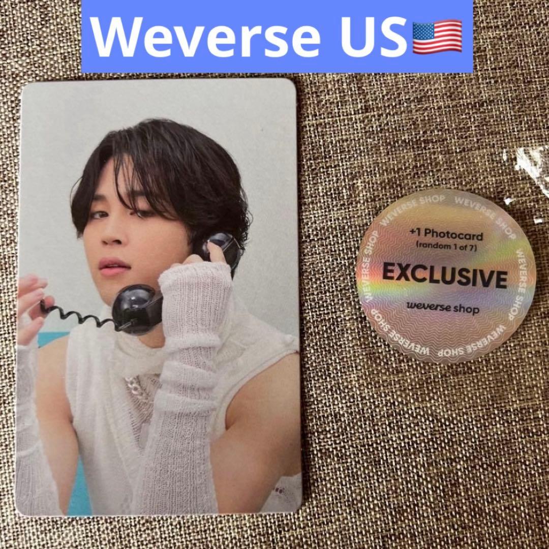 BTS PTD Weverse US アメリカ 特典 トレカ ジミン JIMIN BTS ジミン Target アメリカ US PTD 限定 トレカ - メルカリ