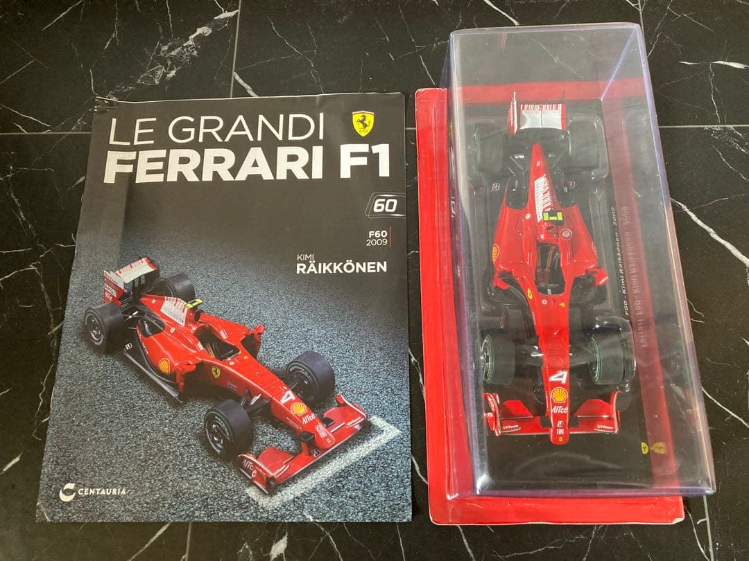 日本未発売　フェラーリF1 ビッグスケールコレクション フェラーリF60