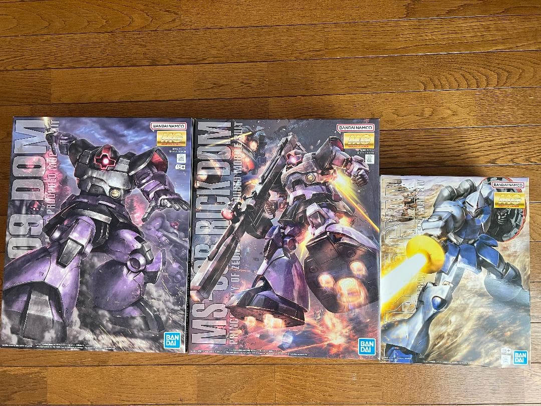 【新品未組立品】MGツィマッド（ト）社製MSセット（ドム、リックドム、ギャン） MG リック・ドム【5062172:4573102621726】｜バンダイ（BANDAI）
