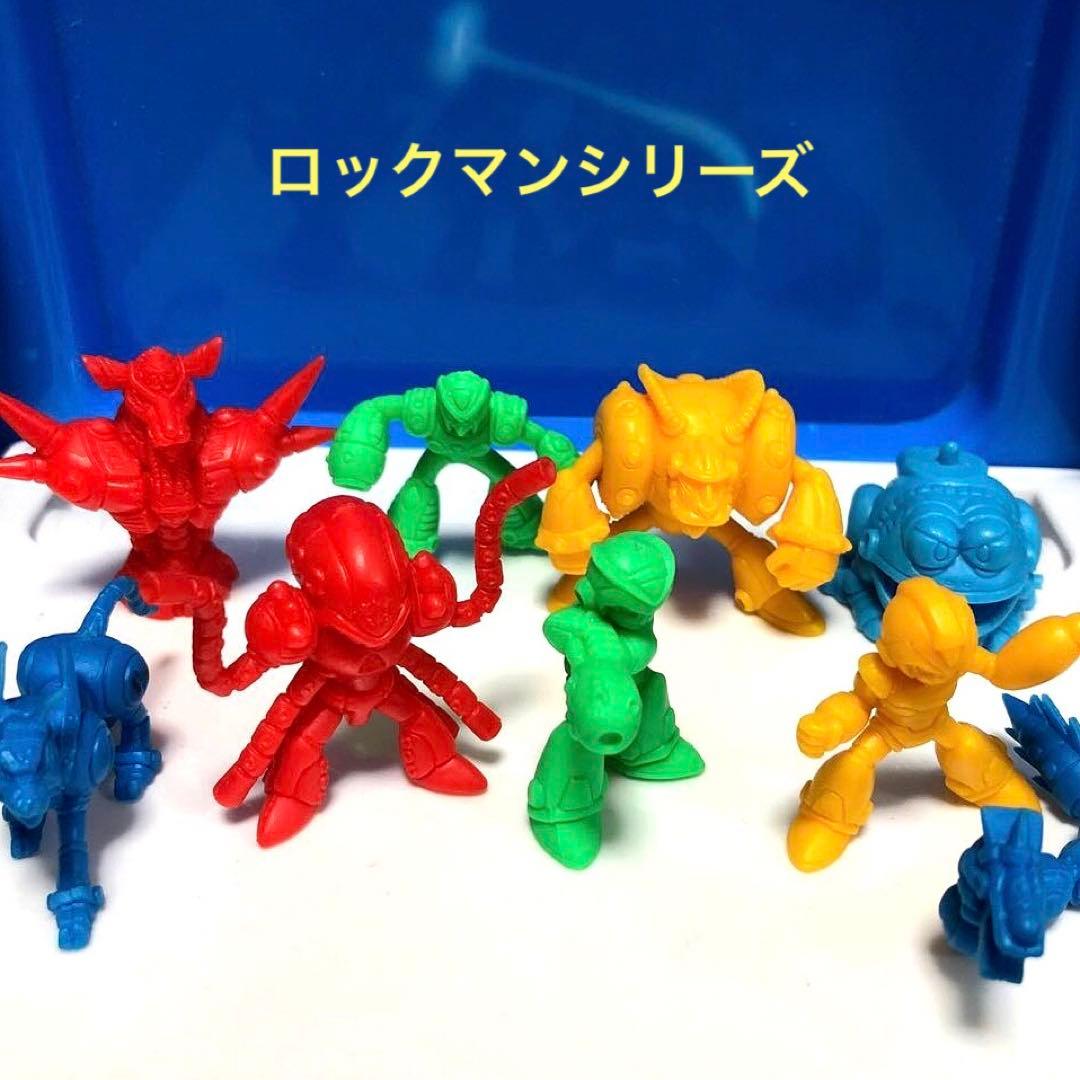 希少❗️ ロックマン ロックマンX 消しゴムフィギュア全9体 - メルカリ