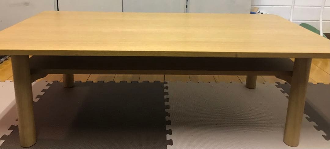 【無印良品】ローテーブル オーク材 天然木 センターテーブル　リビング