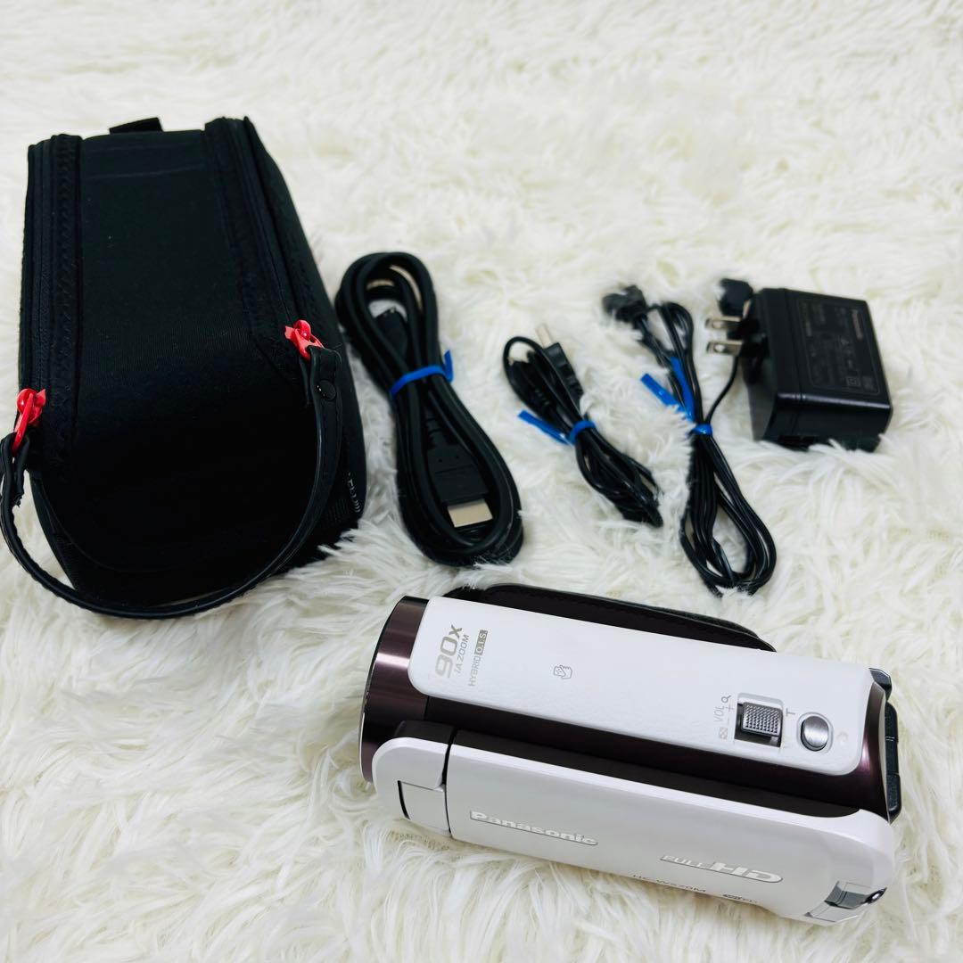 Panasonic ビデオカメラ　HC-W570M ケース付き