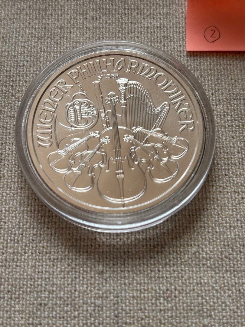 ウィーンフィルハーモニー1オンス銀貨 2018年