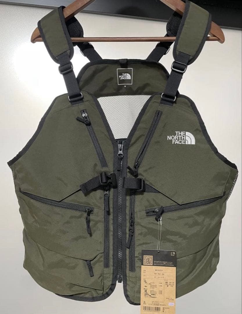 【新品・未使用】ノースフェイス ギアメッシュベスト　フェス　釣り Gear Mesh Vest （ギアメッシュベスト）THE NORTH FACE（ザ・ノース