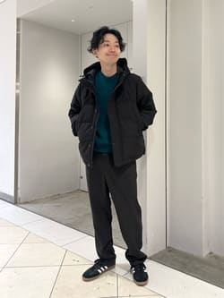 別注】＜DANTON＞ HOODED DOWN ジャケット