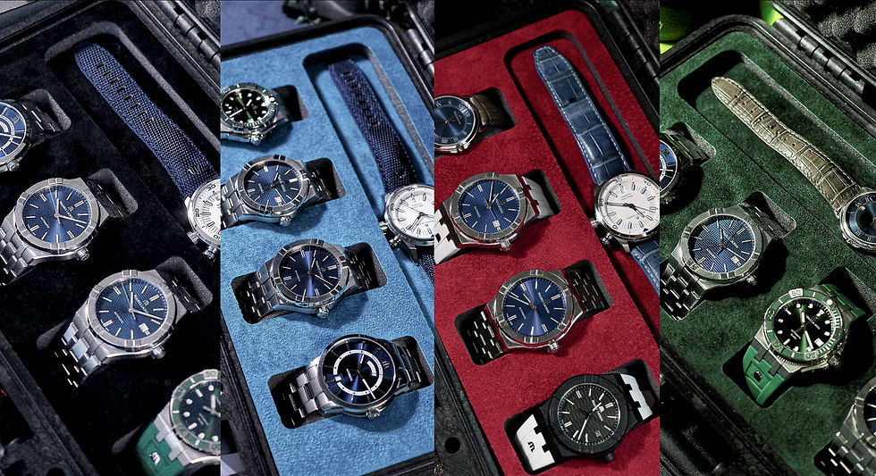 CELIEU ペリカンウォッチケース ウレタンフォームにNEWカラー