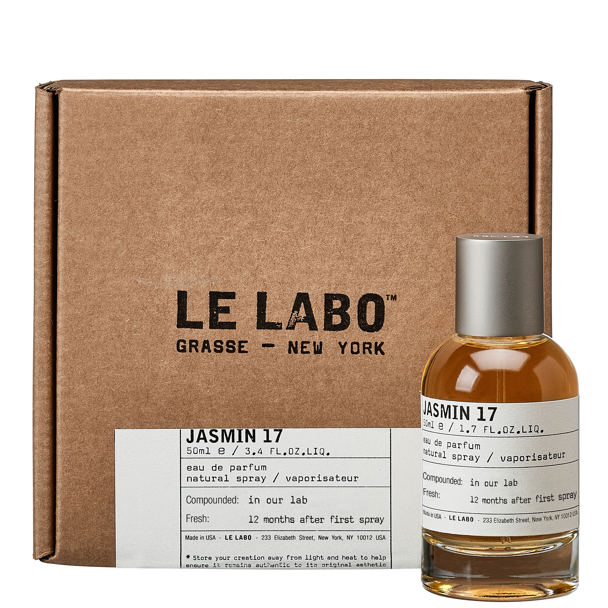 Le Labo Jasmin 17 Eau de Parfum 50ml | Cult Beauty