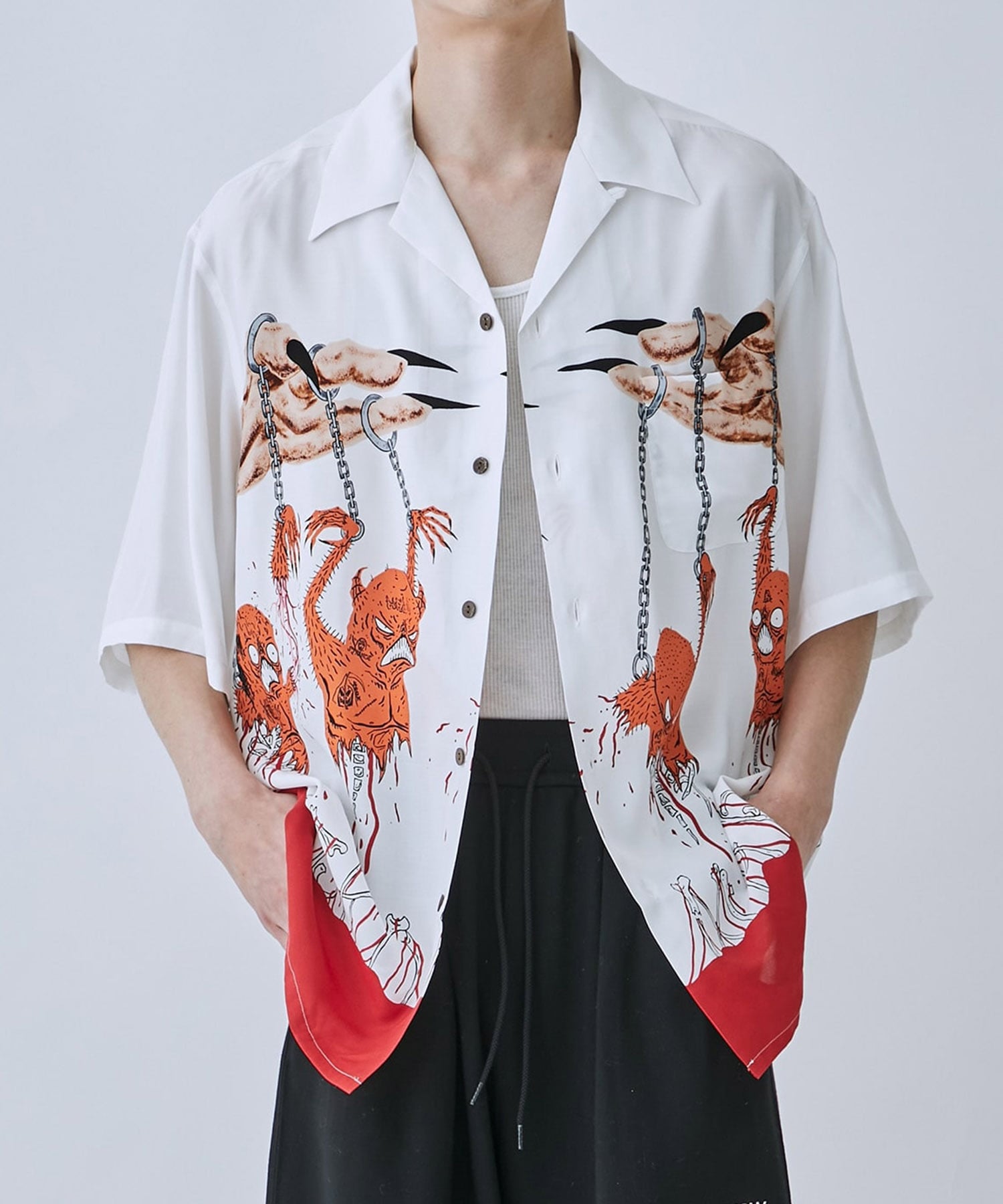 NECK FACE / HAWAIIAN SHIRT S/S ( TYPE-2 )